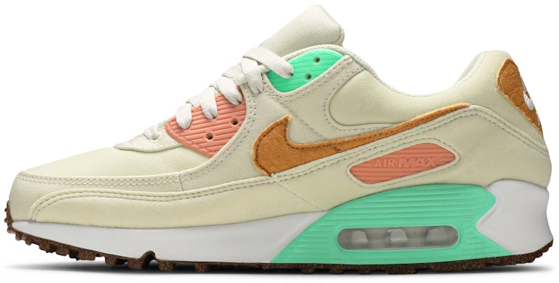 (W) Nike Air Max 90 'Happy Pineapple' Lelaki Wanita Kasut Mesh Buah Nanas Gembira DC5211-100 Lookbook (W) Nike Air Max 90 'Happy Pineapple' Lelaki Wanita Kasut Mesh Buah Nanas Gembira DC5211-100