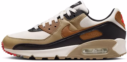 (Women) Nike Air Max 90 'Light British Tan Khaki' DH8010-005 (Women) Nike Air Max 90 'Light British Tan Khaki' DH8010-005