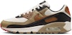 (W) Nike Air Max 90 'Coklat Cerah Khaki' DH8010-005