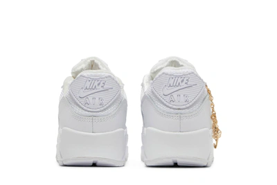 (Women) Nike Air Max 90 'Lucky Charms White Metallic Gold'