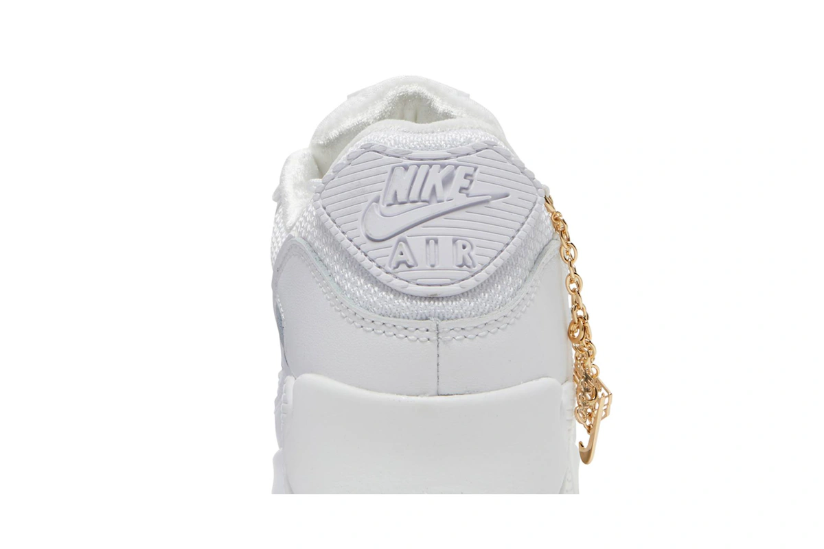 (Women) Nike Air Max 90 'Lucky Charms White Metallic Gold'