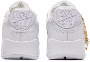 Sizing (Women) Nike Air Max 90 'Lucky Charms White Metallic Gold' DH0569-100