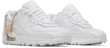 (W) 耐克Air Max 90 '幸运符白金' DH0569-100 Cheap (W) 耐克Air Max 90 '幸运符白金' DH0569-100