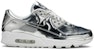 (Wanita) Nike Air Max 90 'Metallic Pack - Chrome' CQ6639-001