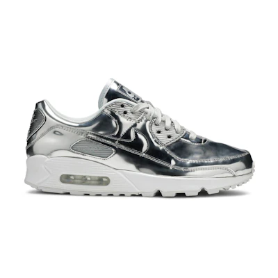 (W) Nike Air Max 90 'Metallic Pack - Chrome'