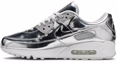 Lookbook (女性)Nike Air Max 90「金屬系列 - 鉻」CQ6639-001