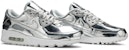 (Wanita) Nike Air Max 90 'Metallic Pack - Chrome' CQ6639-001