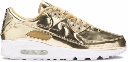 (Women) Nike Air Max 90 'Metallic Pack - Gold' CQ6639-700 (Women) Nike Air Max 90 'Metallic Pack - Gold' CQ6639-700