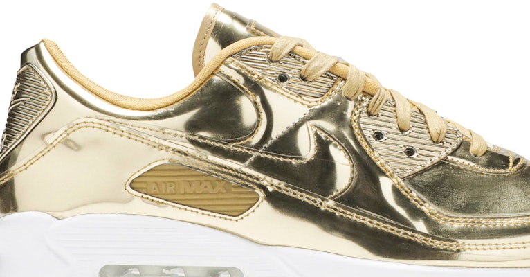 (Women) Nike Air Max 90 'Metallic Pack - Gold' CQ6639-700 Order (Women) Nike Air Max 90 'Metallic Pack - Gold' CQ6639-700