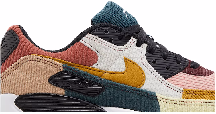 (W) 耐克Air Max 90 '多色灯芯绒' FB8455-001 Order (W) 耐克Air Max 90 '多色灯芯绒' FB8455-001