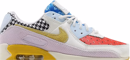 (W) Nike Air Max 90 'Patchwork' Sepatu Sneakers Wanita Pria Terbaru DM8075-100 Order (W) Nike Air Max 90 'Patchwork' Sepatu Sneakers Wanita Pria Terbaru DM8075-100