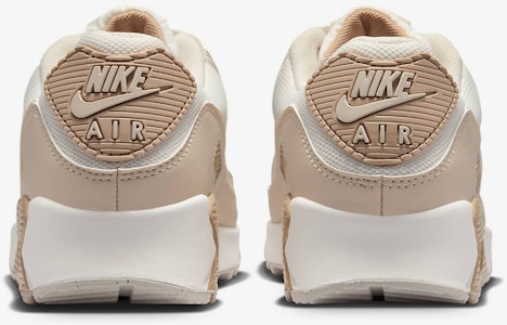 (W) Nike Air Max 90 'Phantom Sandrift Light' Wanita Lelaki Kasut Sukan DH8010-004 Sizing (W) Nike Air Max 90 'Phantom Sandrift Light' Wanita Lelaki Kasut Sukan DH8010-004