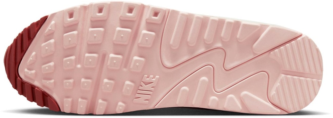 (W) Nike Air Max 90 'Pink Airbrush' - Kasut Wanita Warna Merah Jambu Pastel FN0322-600 Details for (W) Nike Air Max 90 'Pink Airbrush' - Kasut Wanita Warna Merah Jambu Pastel FN0322-600