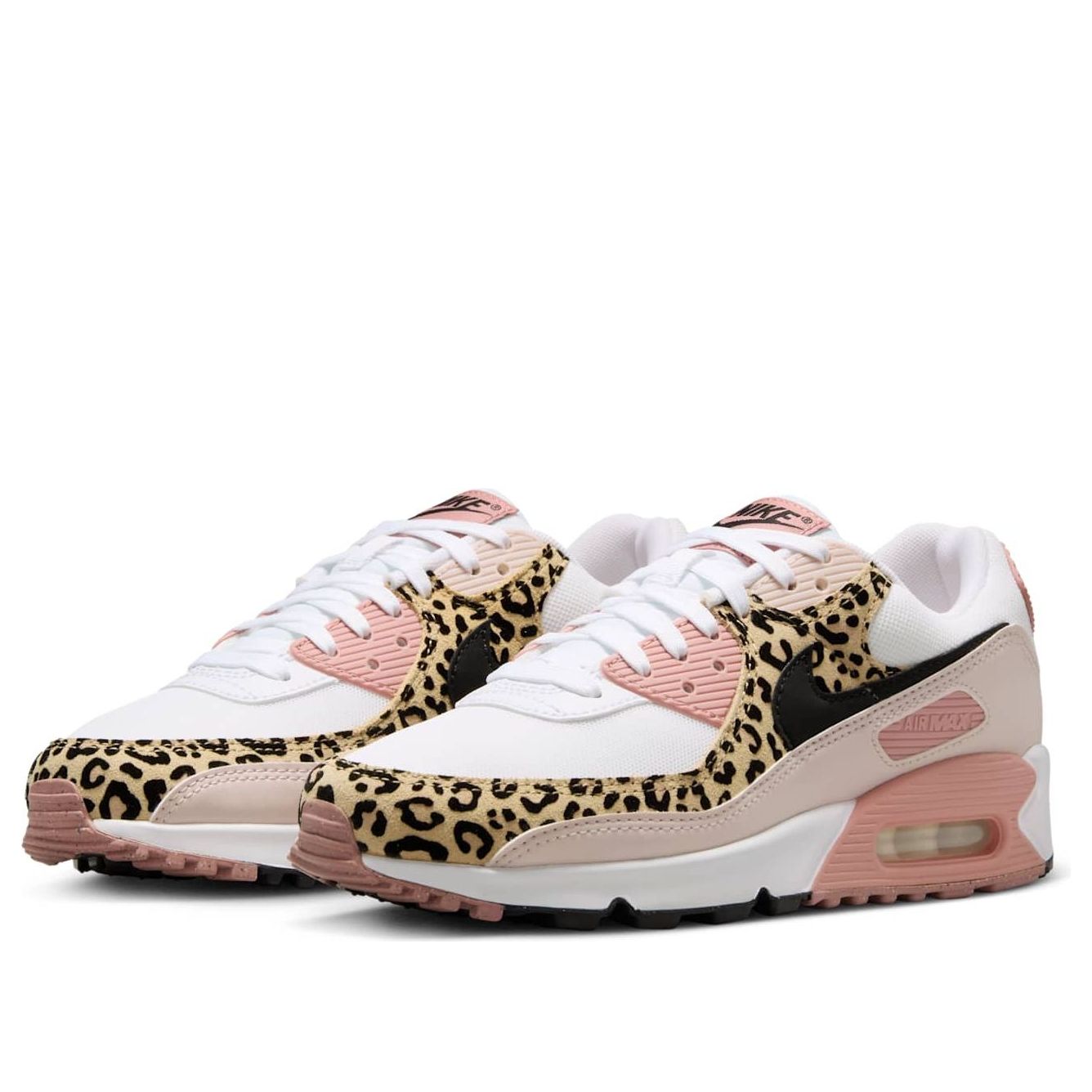 Shop (W) Nike Air Max 90 'Leopardo Rosa' IF1619-101