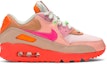 Buy (W) Nike Air Max 90 'Platinum Crimson' Lelaki/Kasut Perempuan Edisi Eksklusif CT3449-600