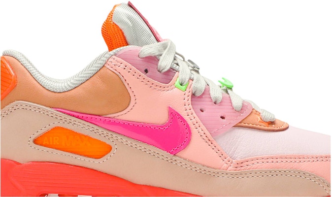 (W) Nike Air Max 90 'Platinum Crimson' Lelaki/Kasut Perempuan Edisi Eksklusif CT3449-600 Order (W) Nike Air Max 90 'Platinum Crimson' Lelaki/Kasut Perempuan Edisi Eksklusif CT3449-600