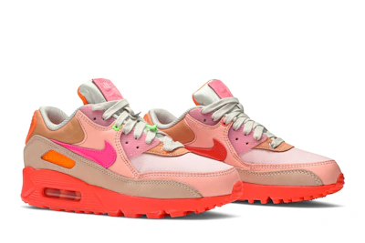 (Women) Nike Air Max 90 'Platinum Crimson'
