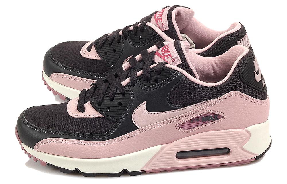 Shop Nike Air Max 90 低筒 跑步鞋 女款 粉黑橙