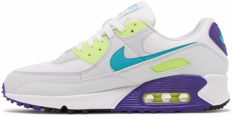 (W) Nike Air Max 90 'Ungu Volt Teal' DH5072-100 Lookbook (W) Nike Air Max 90 'Ungu Volt Teal' DH5072-100