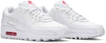 Cheap (W) Nike Air Max 90 'Sail Rojo' CV8819-102