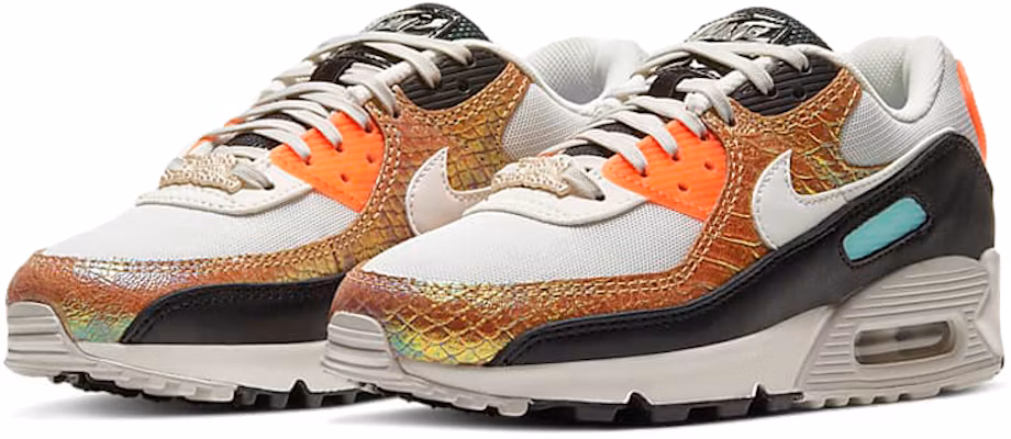 (W) Nike Air Max 90 'Scales' Sepatu Sneakers Terbaru CW2656-001 Lookbook (W) Nike Air Max 90 'Scales' Sepatu Sneakers Terbaru CW2656-001