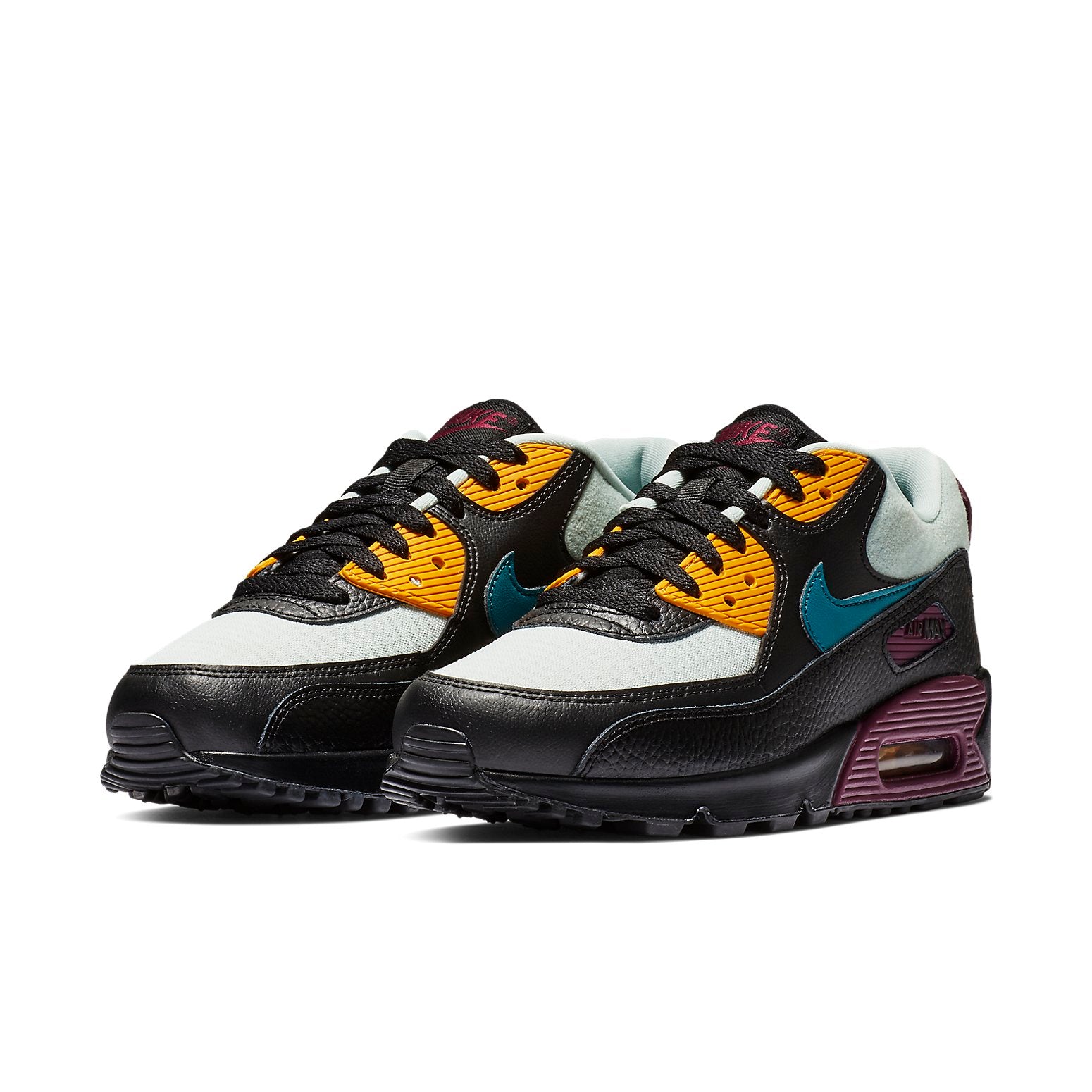 (W) Nike Air Max 90 'Silver Bordeaux Teal' 圖 2