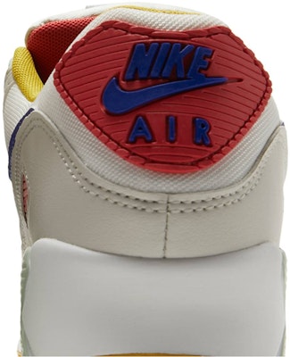 (W) Nike Air Max 90 'Summit White Multi' Putih Kombinasi DA8726-100 Sizing (W) Nike Air Max 90 'Summit White Multi' Putih Kombinasi DA8726-100