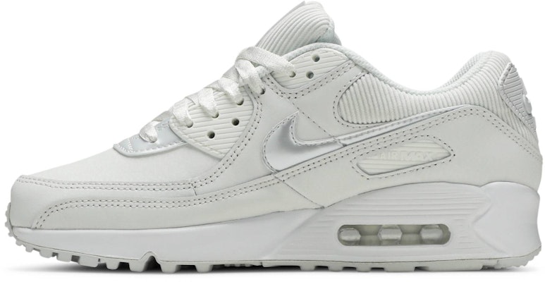 耐吉 Air Max 90 低筒 跑鞋 女款 珠光白 Lookbook 耐吉 Air Max 90 低筒 跑鞋 女款 珠光白