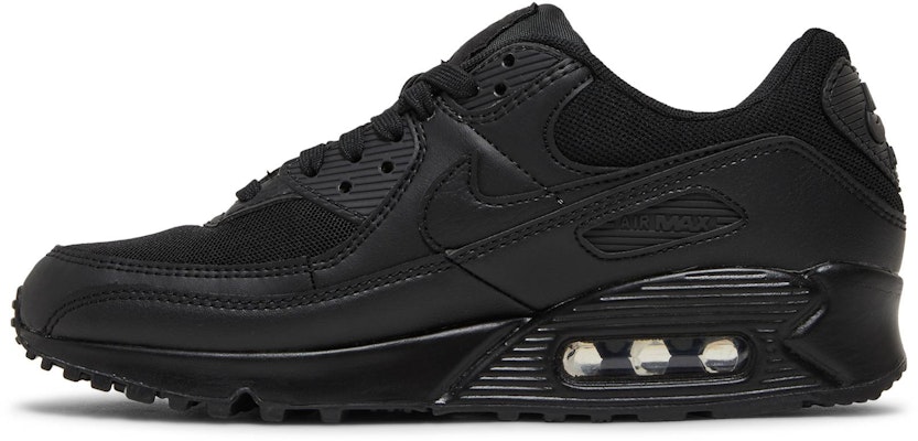 (Women) Nike Air Max 90 'Triple Black' DH8010-001 Lookbook (Women) Nike Air Max 90 'Triple Black' DH8010-001
