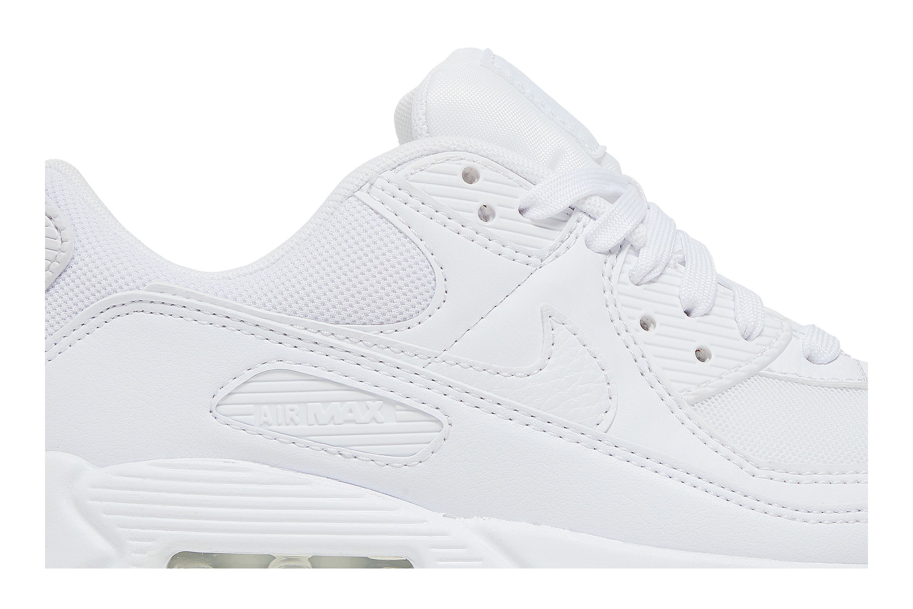 Lookbook (W) Nike Air Max 90 ''Triple White'' Wit DH8010-100