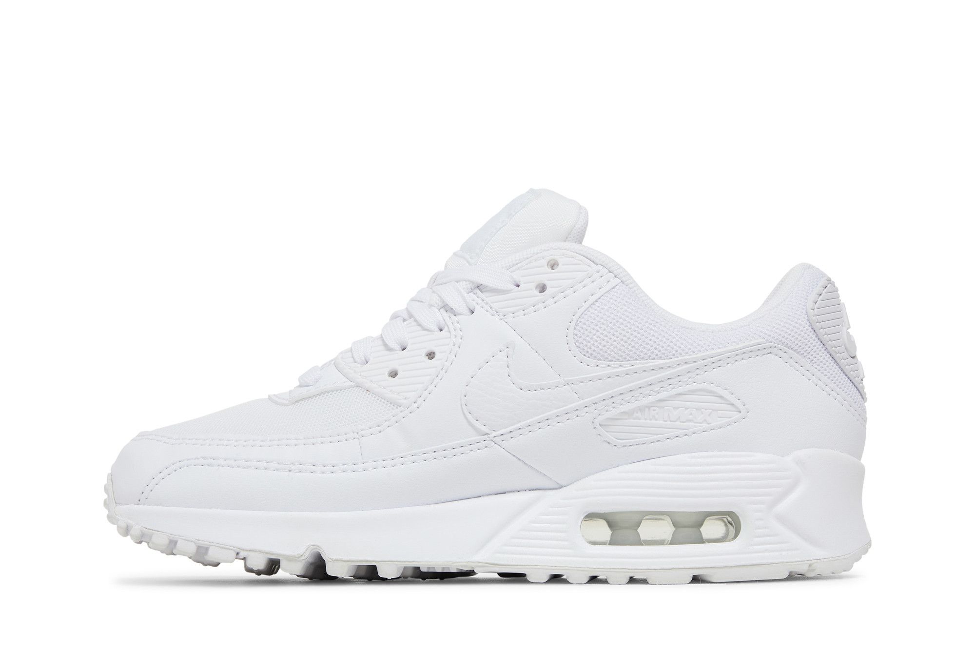 Shop (W) Nike Air Max 90 ''Triple White'' Wit DH8010-100