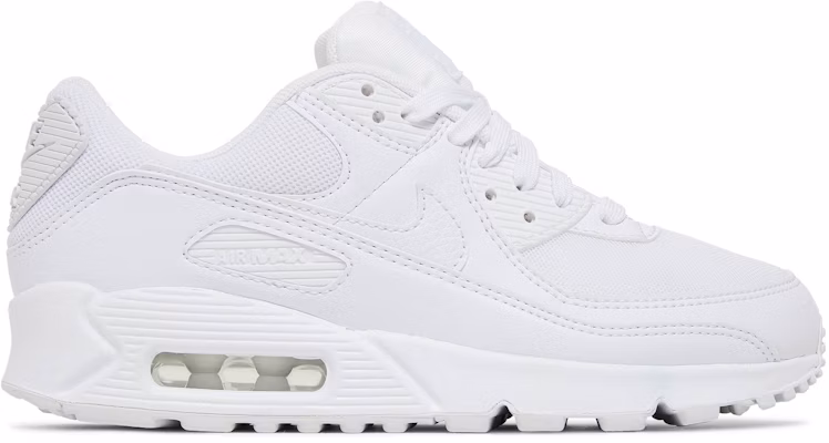 (Women) Nike Air Max 90 'Triple White' DH8010-100 Buy (Women) Nike Air Max 90 'Triple White' DH8010-100