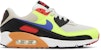 (W) Nike Air Max 90 'Volt Light Bone Ultramarine' Lelaki Wanita Sneakers DH8010-003