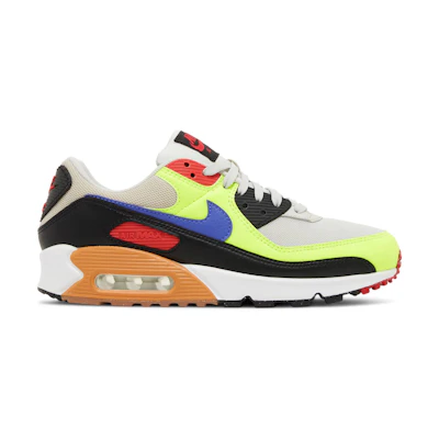 (W) Nike Air Max 90 'Volt Light Bone Ultramarine'