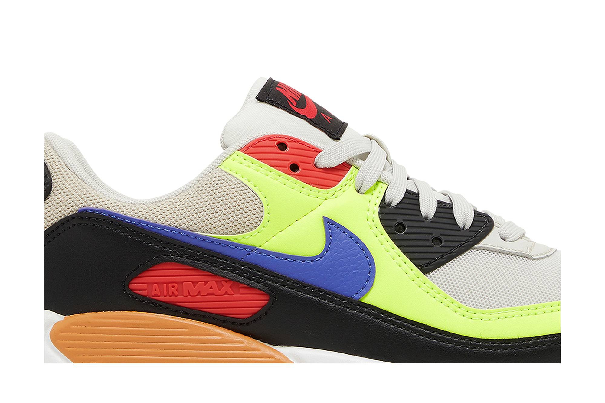 Buy Women Nike Air Max 90 Volt Light Bone Ultramarine DH8010 003 Novelship