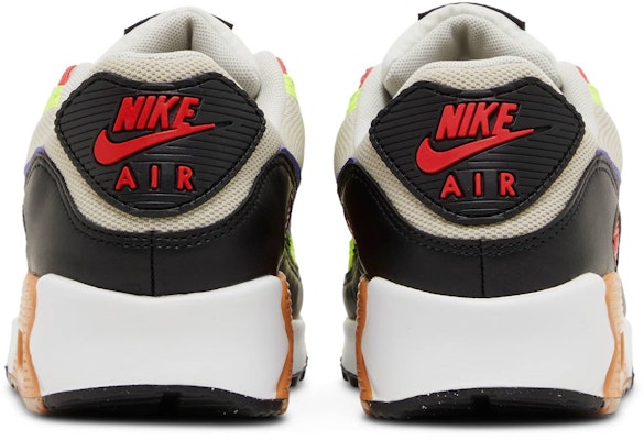 (W) Nike Air Max 90 'Volt Light Bone Ultramarine' Lelaki Wanita Sneakers DH8010-003 Details for (W) Nike Air Max 90 'Volt Light Bone Ultramarine' Lelaki Wanita Sneakers DH8010-003