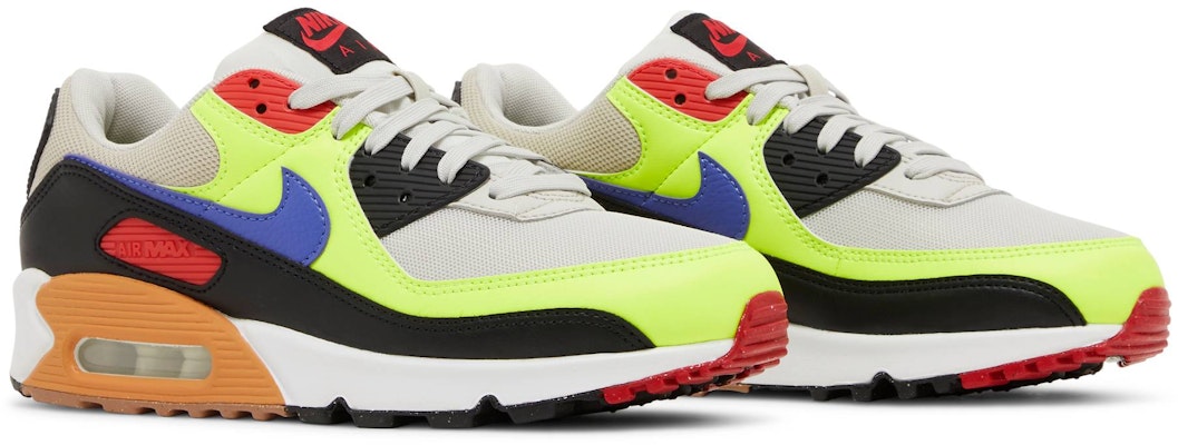 (W) Nike Air Max 90 'Volt Light Bone Ultramarine' Lelaki Wanita Sneakers DH8010-003 Cheap (W) Nike Air Max 90 'Volt Light Bone Ultramarine' Lelaki Wanita Sneakers DH8010-003