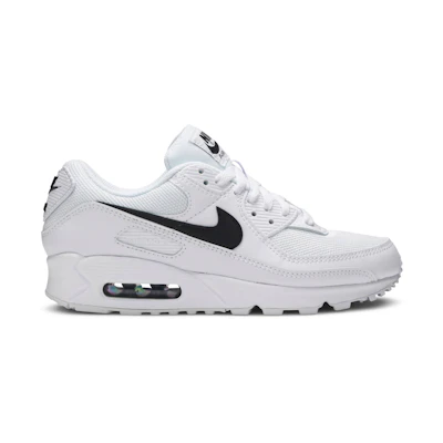 (W) Nike Air Max 90 'White Black'