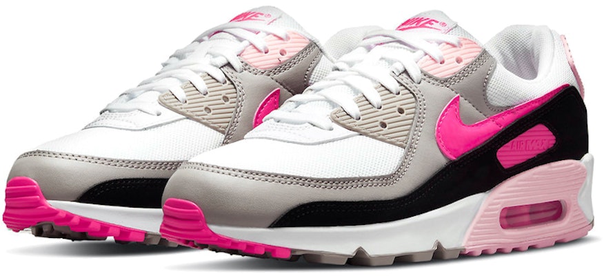 (W) Nike Air Max 90 'Putih Hyper Pink' DM3051-100 Lookbook (W) Nike Air Max 90 'Putih Hyper Pink' DM3051-100