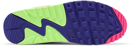 (W) Nike Air Max 90 'Putih Indigo Burst Volt' DH0250-100 Shop (W) Nike Air Max 90 'Putih Indigo Burst Volt' DH0250-100