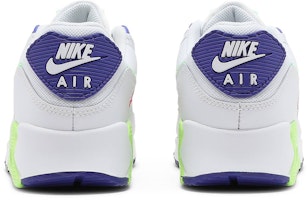 (W) Nike Air Max 90 'Putih Indigo Burst Volt' DH0250-100 Details for (W) Nike Air Max 90 'Putih Indigo Burst Volt' DH0250-100