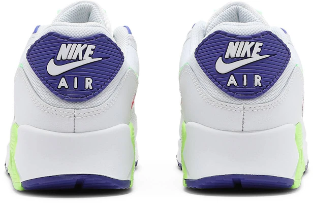耐吉 Air Max 90 Bright Neon 低筒 跑步鞋 男款 粉綠藍 Details for 耐吉 Air Max 90 Bright Neon 低筒 跑步鞋 男款 粉綠藍