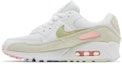 Lookbook (W) 나이키 에어맥스 90 '화이트 라이트 올리브 핑크' DM2874-100