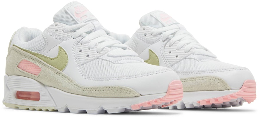 (W) 나이키 에어맥스 90 '화이트 라이트 올리브 핑크' DM2874-100 Cheap (W) 나이키 에어맥스 90 '화이트 라이트 올리브 핑크' DM2874-100