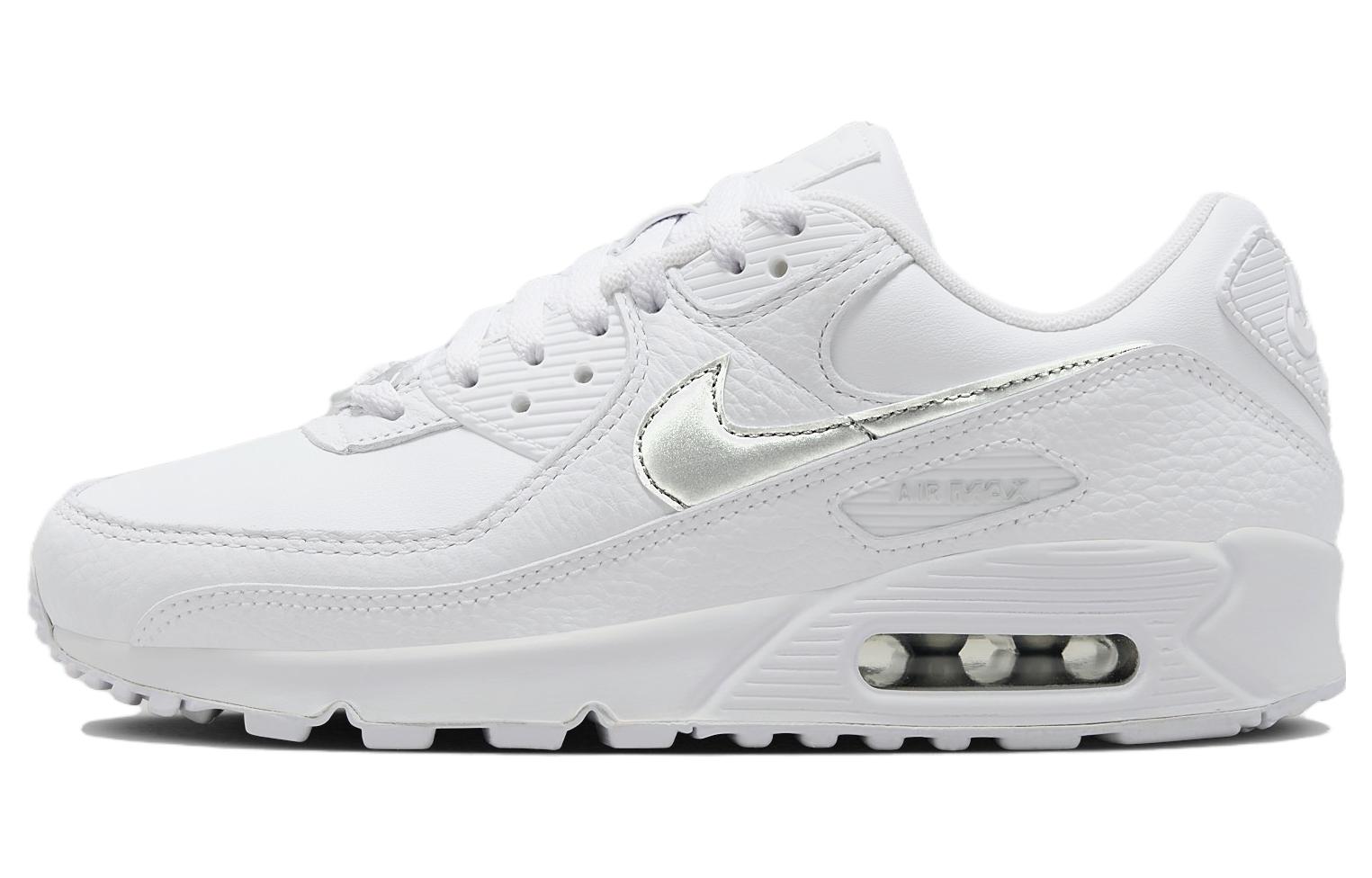 (Women) Nike Air Max 90 'White Metallic Silver' FV0949-100