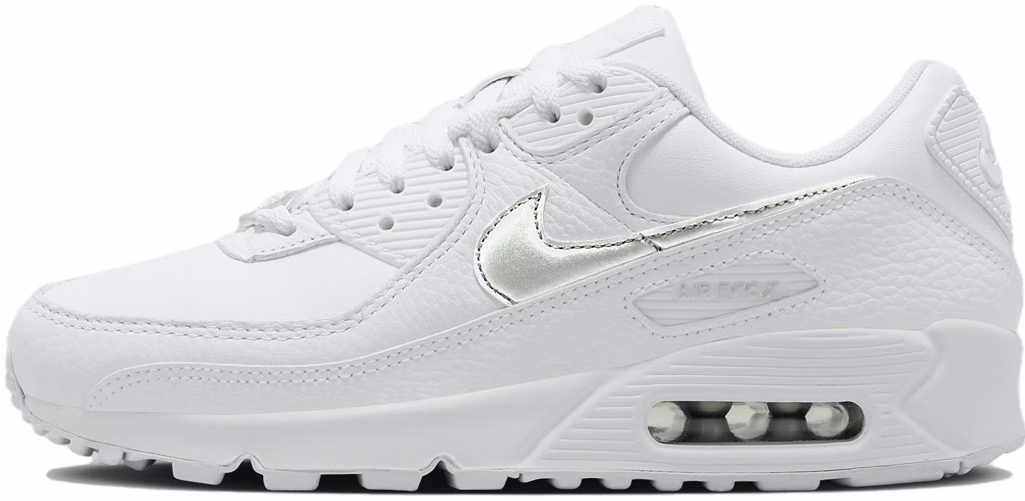 nike-air-max-90-white-metallic-silver-women