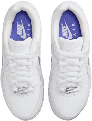 (W) ナイキ エア マックス 90 "ホワイト/メタリックシルバー" FV0949-100 Shop (W) ナイキ エア マックス 90 "ホワイト/メタリックシルバー" FV0949-100