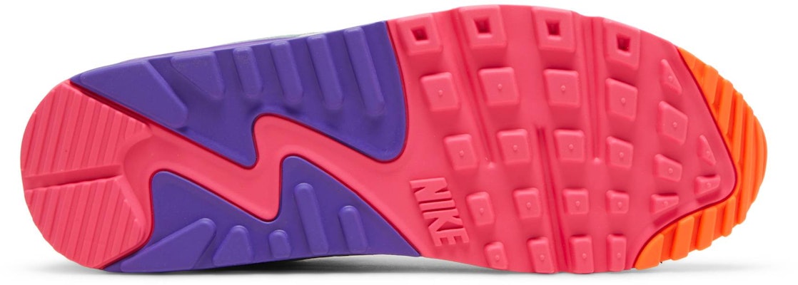 Nike Air Max 90 低筒 跑步鞋 女款 白粉 Shop Nike Air Max 90 低筒 跑步鞋 女款 白粉