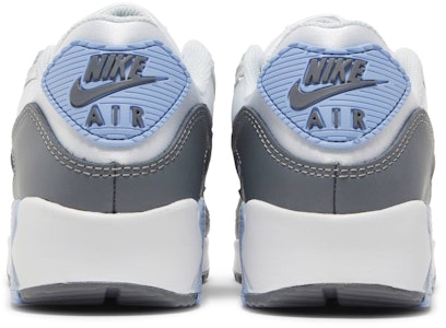(女性款)Nike Air Max 90 '白色/透光灰/鉻藍/狼灰' 型號 FB8570-100 Details for (女性款)Nike Air Max 90 '白色/透光灰/鉻藍/狼灰' 型號 FB8570-100