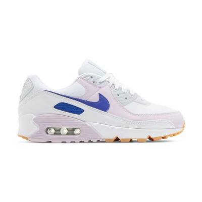 (W) Nike Air Max 90 'White Pink Blue'
